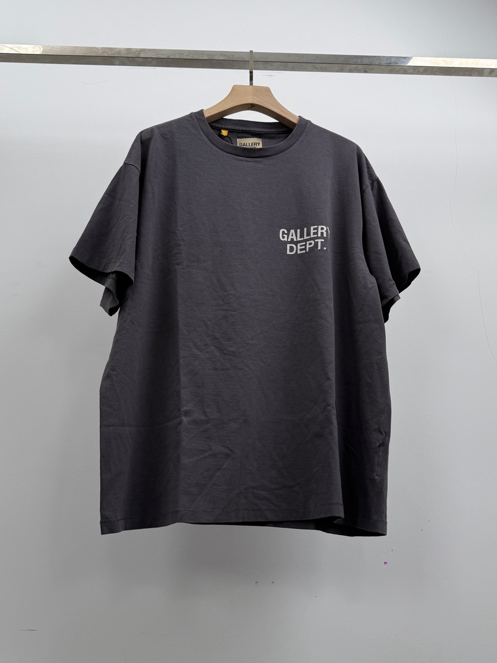 Gallery Dept Charcoal Logo Short Sleeve Tee